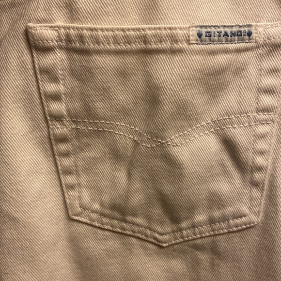 Vintage 1990 Gitano White Jeans - Picture 4 of 5